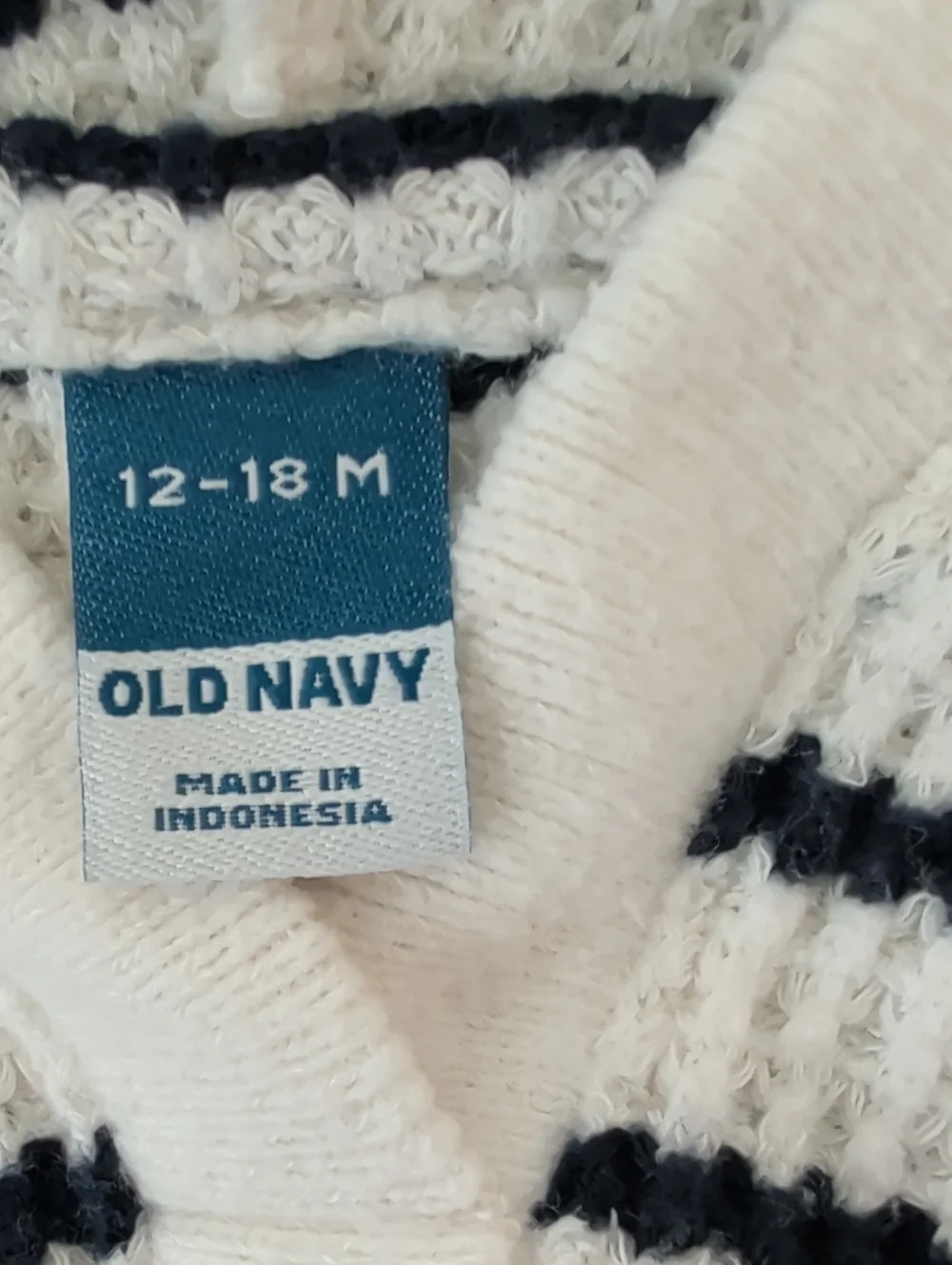 Lot 2 Girl 12 -18 Months Old Navy Hooded Knit Pull On Sweater Plaid Fleece Red